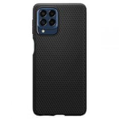 TKG Telefontok Samsung Galaxy M53 5G - SPIGEN Liquid Air Matt Fekete tok