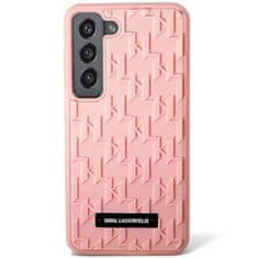 TKG Telefontok Samsung Galaxy S23 - Karl Lagerfeld 3D Monogram - pink hátlap tok