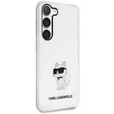 TKG Telefontok Samsung Galaxy S23+ (S23 Plus) - Karl Lagerfeld Ikonik Choupette - átlátszó műanyag hátlap tok