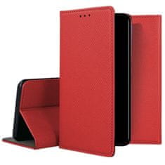 TKG Telefontok Honor X6 - piros mágneses szilikon keretes könyvtok