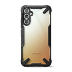 TKG Telefontok Samsung Galaxy A34 5G - Ringke Fusion X Design fekete ütésálló tok