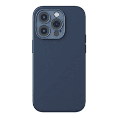 BASEUS Liquid Silica iPhone 14 Pro átlatszó mágneses tok és üvegfólia kék (ARYC000503)