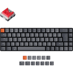 Keychron K7 ISO vezeték nélküli angol gaming Gateron Red mechanikus billentyűzet (K7-B1-UK) (K7-B1-UK)