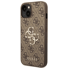 Guess 4G Metal Logo Apple iPhone 14 Plus tok barna (GUHCP14M4GMGBR) (GUHCP14M4GMGBR)