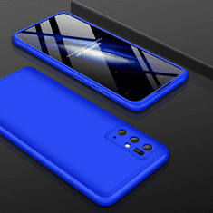 GKK Samsung G985F Galaxy S20+ hátlap - 360 Full Protection 3in1 - kék (GK0622)