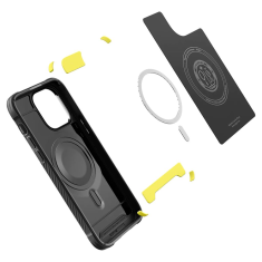 Spigen Rugged Armor (MagFit) Apple iPhone 14 Pro Max tok fekete (ACS04812) (ACS04812)