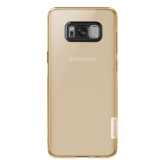 Nillkin NATURE szilikon telefonvédő (0.6 mm, ultravékony) ARANYBARNA [Samsung Galaxy S8 Plus (SM-G955)] (5996457692699)