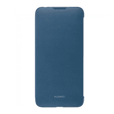 Huawei tok álló, bőr hatású (FLIP, oldalra nyíló) KÉK [Y7 2019 (Y7 Prime 2019)] (51992903)
