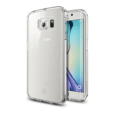 BASEUS AIR szilikon telefonvédő (0.6 mm, ultravékony, porálló) ÁTLÁTSZÓ [Samsung Galaxy S6 (SM-G920)] (ARSAS6-02)
