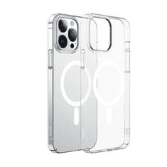 BASEUS Crystal iPhone 13 Pro Max mágneses tok átlátszó (ARJT000202) (ARJT000202)