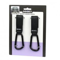 Dooky Buggy Hook SMALL 2db Fekete