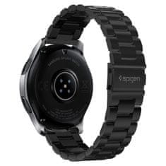 TKG Xiaomi Watch 2 Pro okosóra fémszíj - Spigen Modern Fit fekete fémszíj (22 mm szíj szélesség)