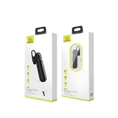 USAMS Bluetooth mono headset fekete (BHULM01) (BHULM01)