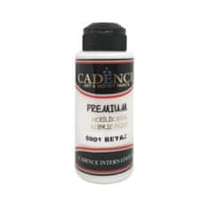 Cadence Prémium akrilfesték - fehér / 120 ml