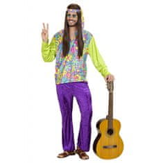 Widmann Hippie karneváli jelmez férfiaknak, M