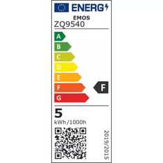 EMOS Emos LED izzó G9 4.5W 465lm meleg fehér (ZQ9540)