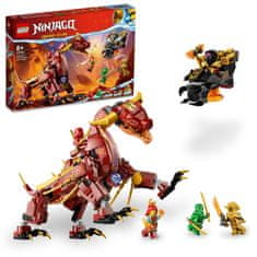 LEGO Ninjago 71793 Hőhullám átalakítható lávasárkány