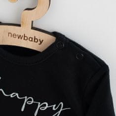 NEW BABY Be Happy rövid ujjú pamut bodysuit - 86 (12-18m)