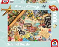 Schmidt Puzzle Utazási emlékek 1000 darab