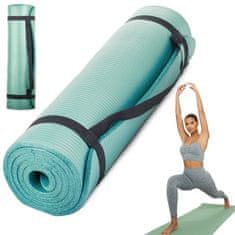 Verk Fitness edzőszőnyeg 180 x 60 cm zöld