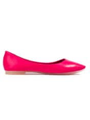 Amiatex Női balerina cipő 100714 + Nőin zokni Gatta Calzino Strech, rózsaszín árnyalat, 37