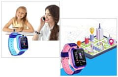 CoolCeny Gyermek okosóra kamerával és GPS lokátorral - Kék