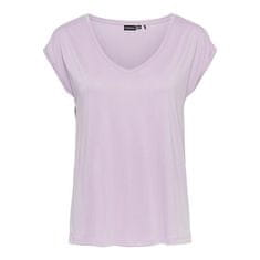 Pieces Női póló PCKAMALA Comfort Fit 17095260 Lavendula (Méret M)