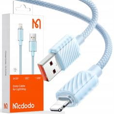 Mcdodo Mcdodo nagy sebességű villám USB kábel 36W 2M kék CA-3644