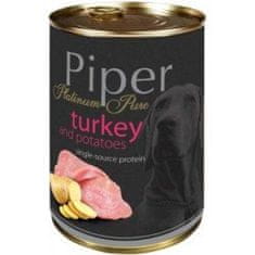 PIPER PLATINUM Tiszta pulykakonzerv burgonyával 400g