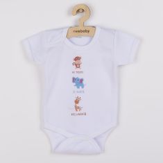 NEW BABY Új baba nyomtatott bodysuit ...Beautiful Day - 56 (0-3m)