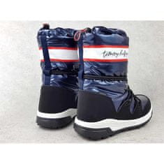 Tommy Hilfiger Hócsizma tengerészkék 39 EU T3A6324361485800