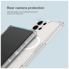 Nillkin Nature TPU PRO Mágneses átlátszó Armor tok Samsung S23 Ultra készülékhez (127887)