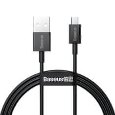 BASEUS CAMYS-01 Superior gyors töltő adatkábel MicroUSB 2A 1m fekete