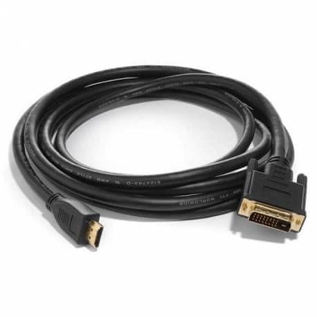 S-box  HDMI 1.4-DVI (24+1) kábel M/M - 2M