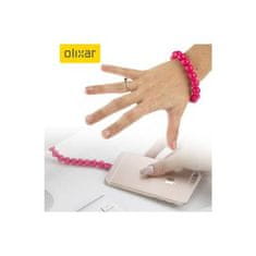 Olixar  Gyöngy karkötő Micro USB kábel, pink