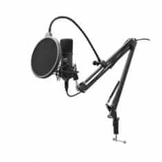 White Shark  DSM-01 ZONIS karos stúdió mikrofon, pop filterrel