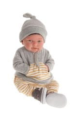 Antonio Juan 80111 SWEET REBORN PIPO - valósághű baba puha szövet testtel - 40 cm