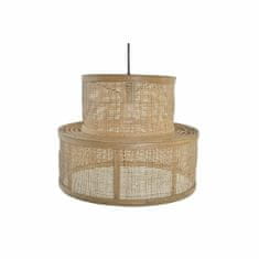 NEW DKD Home Decor barna rattan mennyezeti lámpa (39 x 39 x 30 cm)