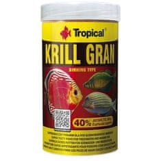 TROPICAL Krill Gran 1000ml/540g többösszetevős színfokozó haltáp merülő granulátum formájában