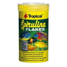 TROPICAL Spirulina Flakes 100ml/20g haltáp spirulinával édesvízi és tengeri halaknak