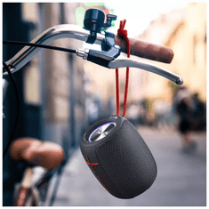 NGS Roller Nitro 1 Bluetooth Hangszóró IPX5 védelemmel, 10W - BT / USB / TF / AUX IN - TWS, Fekete (127013)