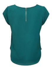 ONLY Női blúz ONLVIC Regular Fit 15142784 Deep Teal (Méret 34)