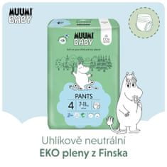 MUUMI BABY Pants 4 Maxi 7-11 kg (40 db), öko bugyipelenkák