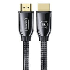 USAMS USAMS kábel HDMI-HDMI 2.1 U67 8K Ultra HD - 3m - Fekete