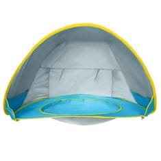 Malatec Popup félig nyitott strandsátor medencével 65x115x80cm