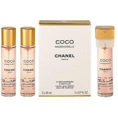 Chanel Coco Mademoiselle - EDP utántöltő (3 x 20 ml) 60 ml