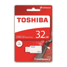 TOSHIBA Pen Drive 32GB TransMemory U303 fehér (THN-U303W0320E4) (THN-U303W0320E4)