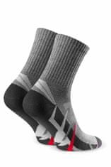 Amiatex Női zokni 022 295 grey + Nőin zokni Gatta Calzino Strech, szürke, 35/37
