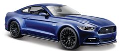 Maisto 2015 Ford Mustang GT, kék metál, 1:24
