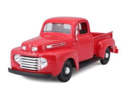 Maisto 1948 Ford F-1 Pickup, piros, 1:25